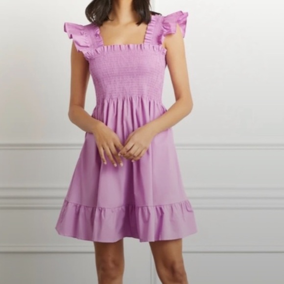 Hill House Dresses & Skirts - Hill House The Elizabeth Nap Dress in Lilac Sky Poplin Medium